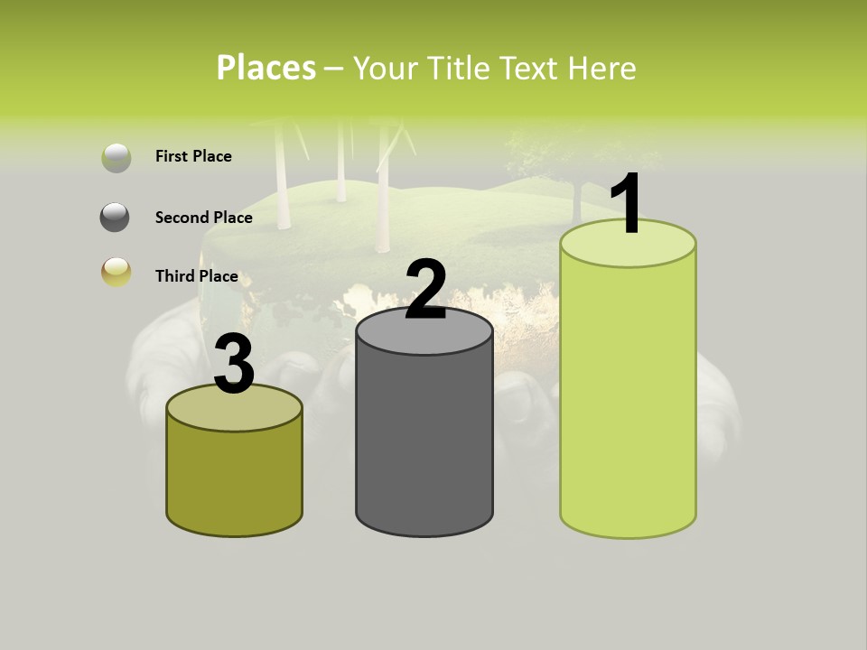 Treat Young Face PowerPoint Template