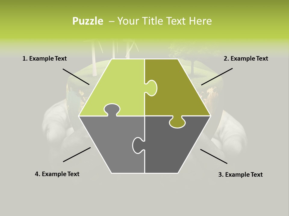 Treat Young Face PowerPoint Template