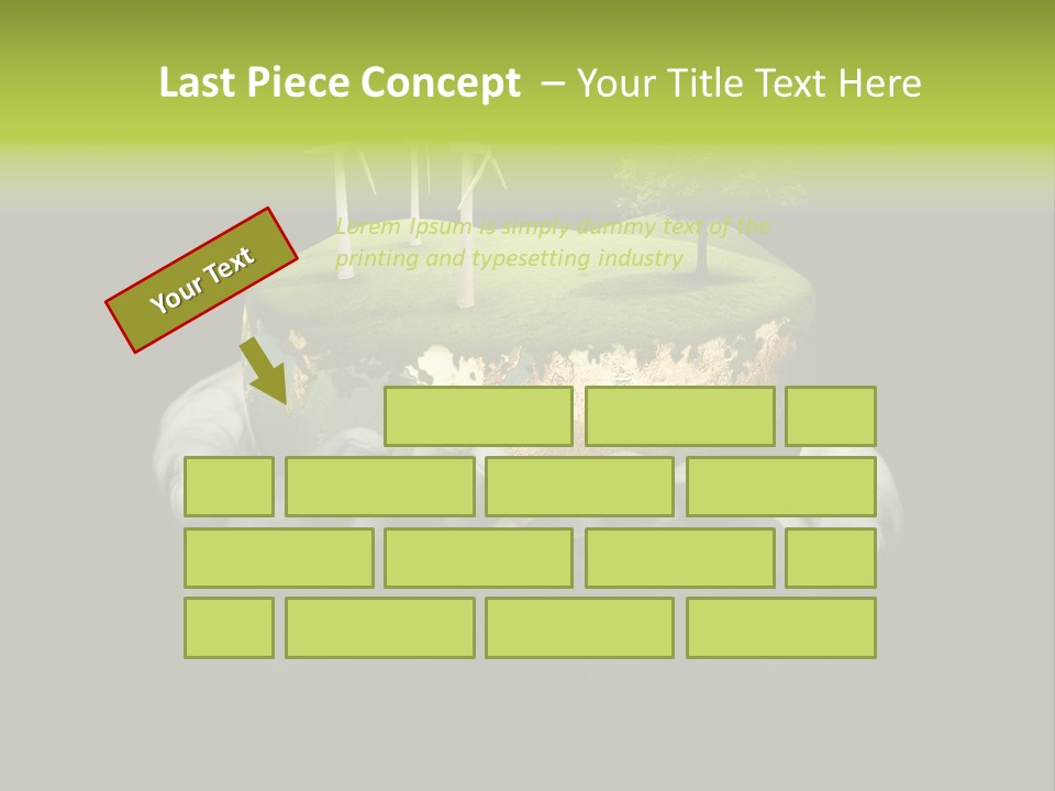 Treat Young Face PowerPoint Template