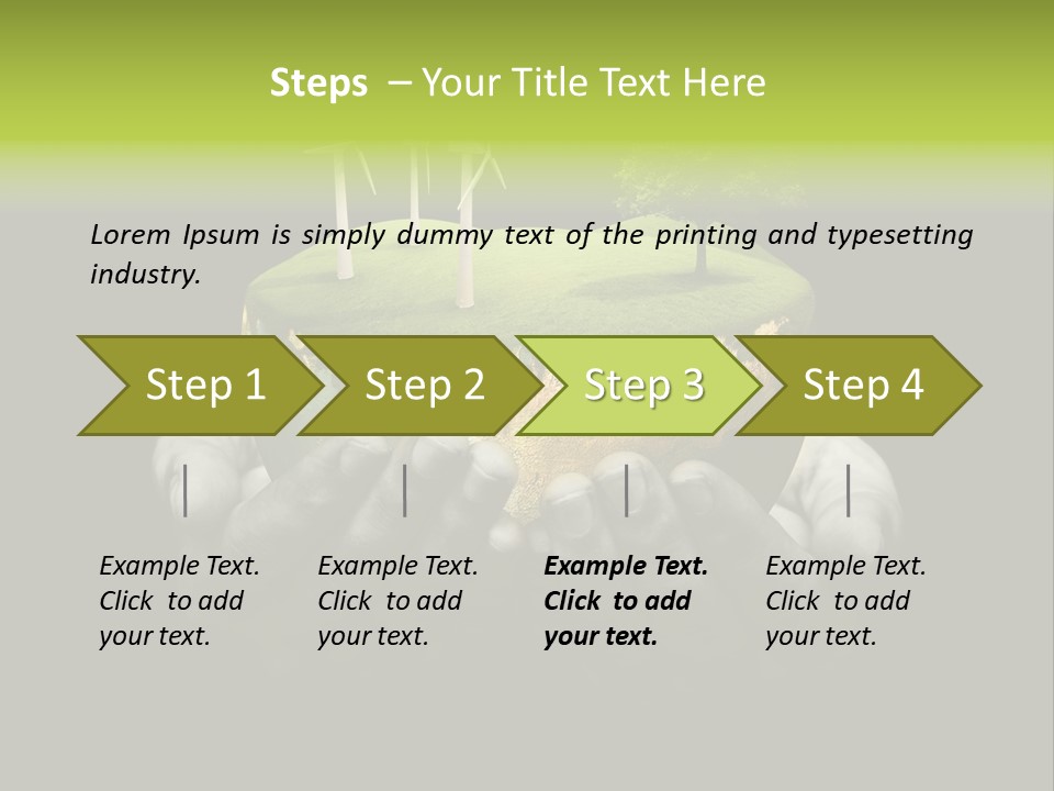 Treat Young Face PowerPoint Template