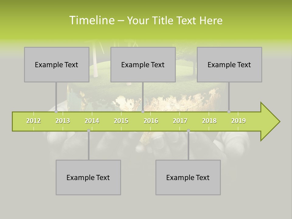 Treat Young Face PowerPoint Template