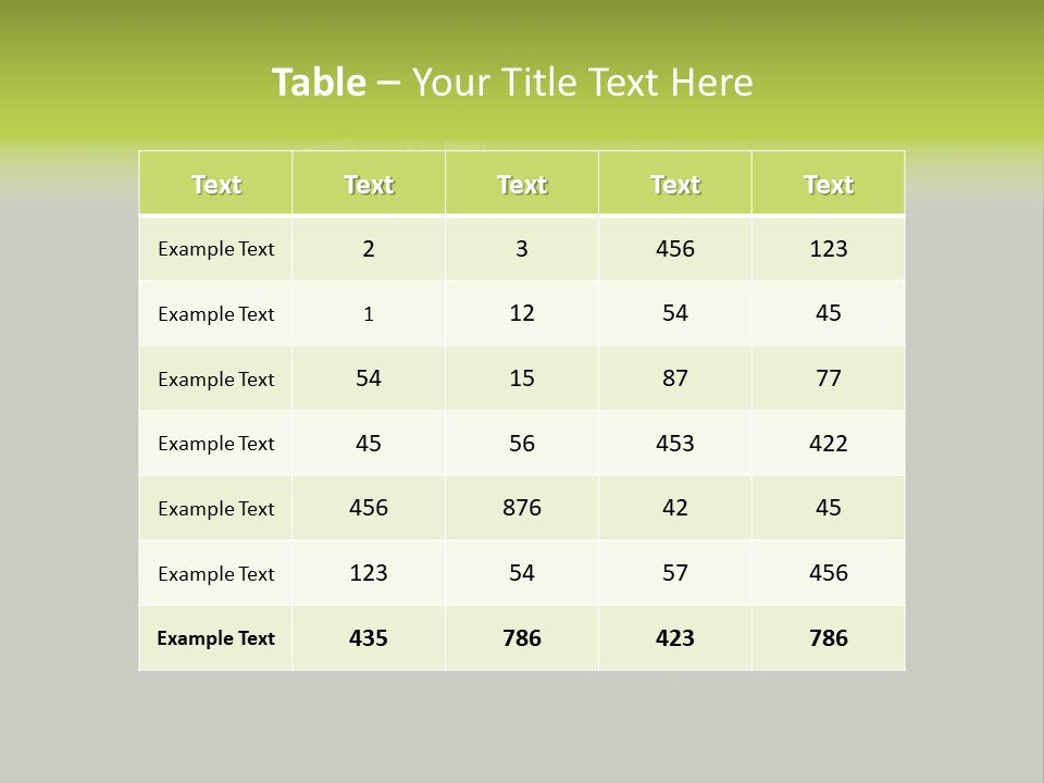 Treat Young Face PowerPoint Template