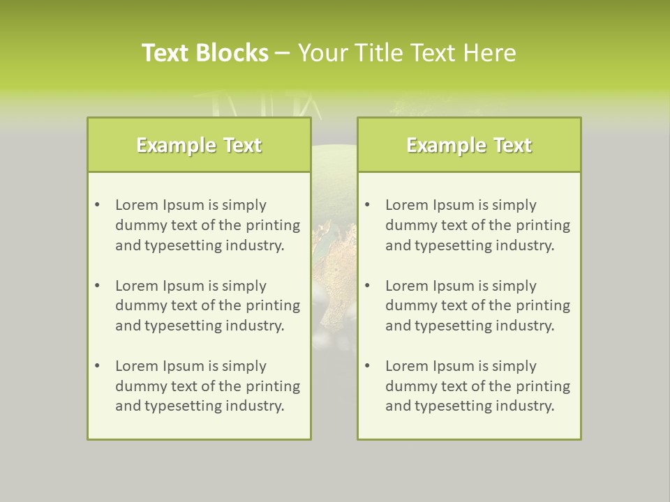 Treat Young Face PowerPoint Template