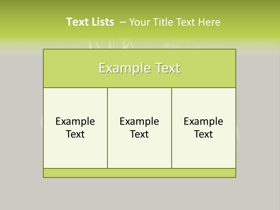 Treat Young Face PowerPoint Template