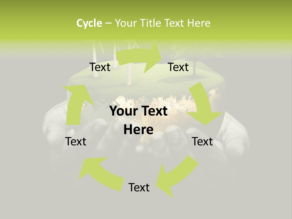 Treat Young Face PowerPoint Template