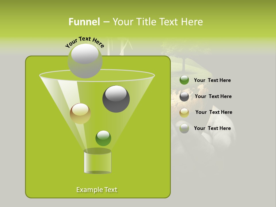 Treat Young Face PowerPoint Template