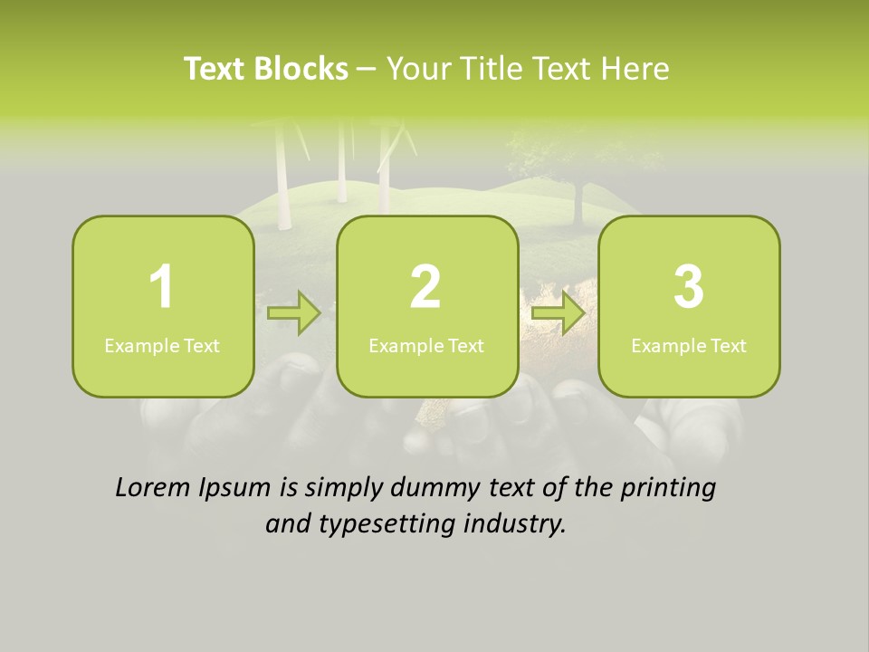 Treat Young Face PowerPoint Template