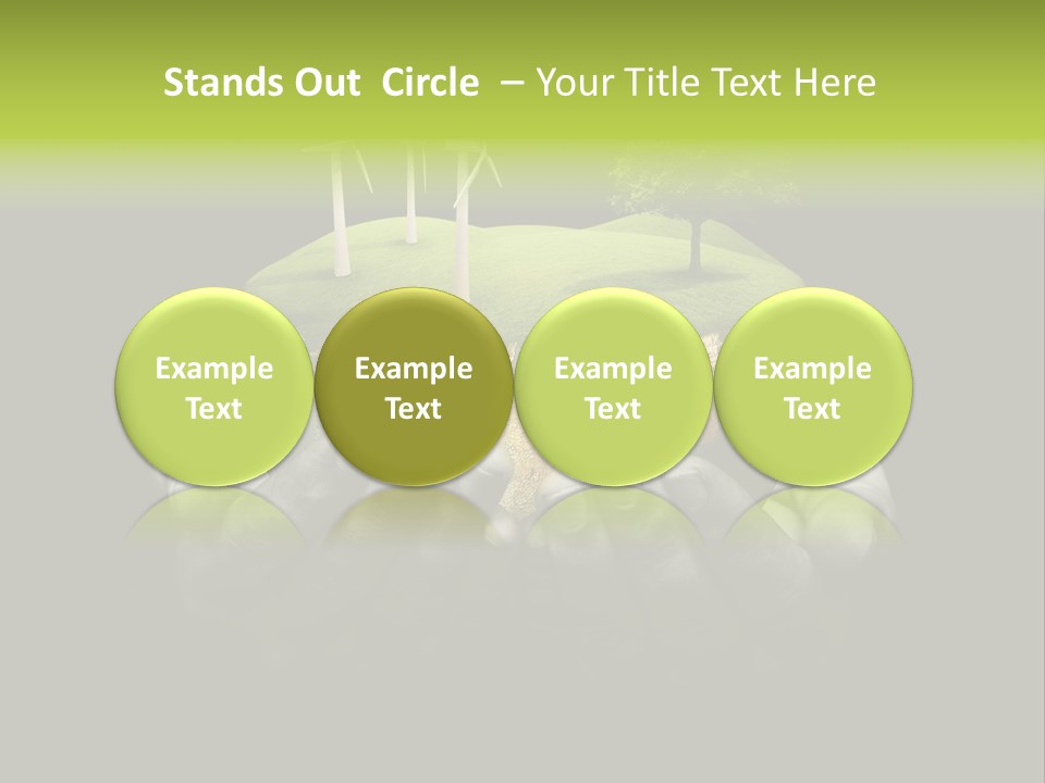 Treat Young Face PowerPoint Template