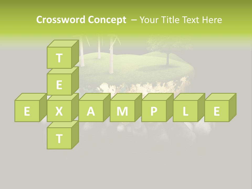 Treat Young Face PowerPoint Template