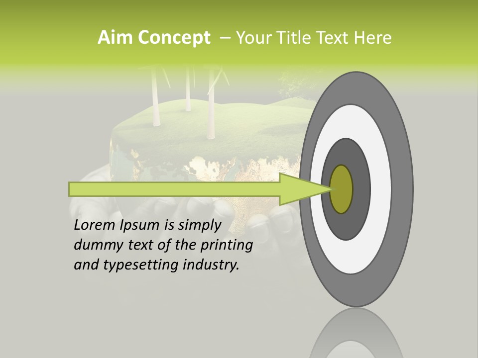 Treat Young Face PowerPoint Template