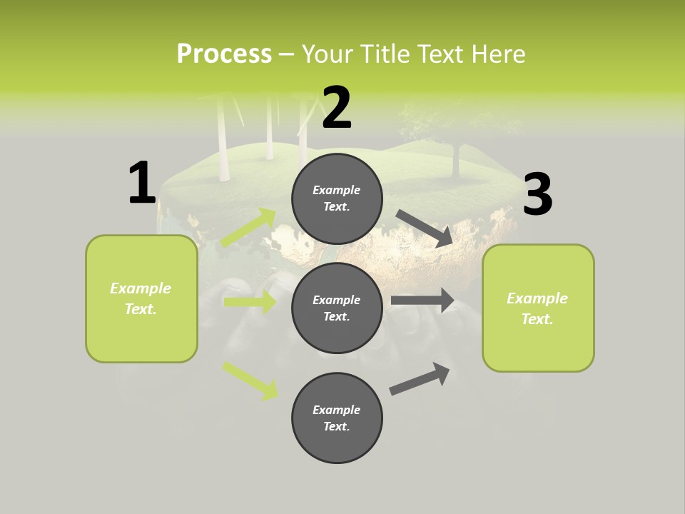 Treat Young Face PowerPoint Template
