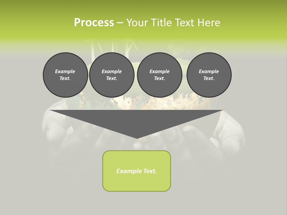 Treat Young Face PowerPoint Template