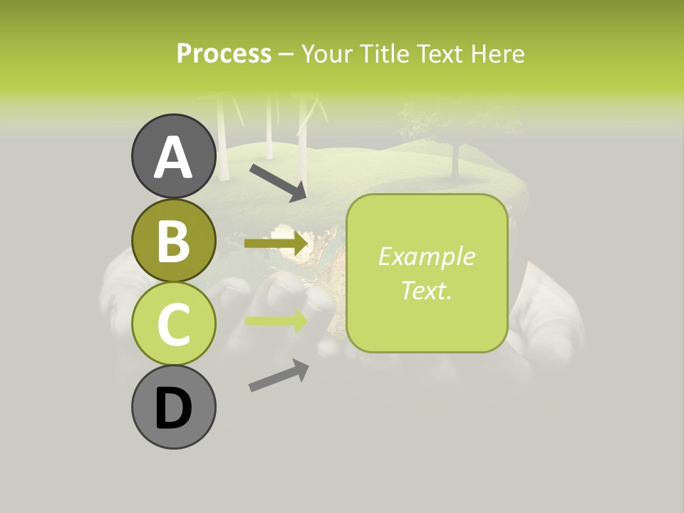 Treat Young Face PowerPoint Template