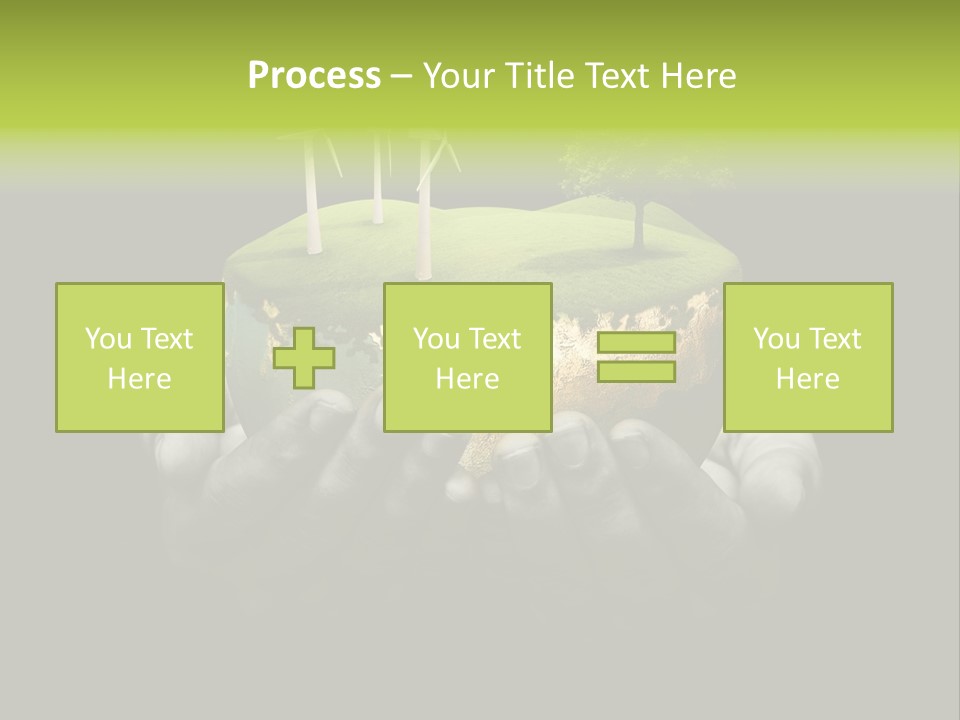 Treat Young Face PowerPoint Template