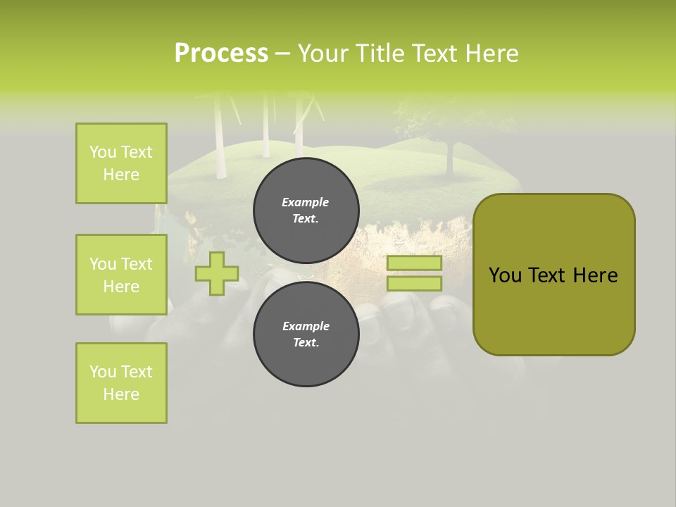 Treat Young Face PowerPoint Template