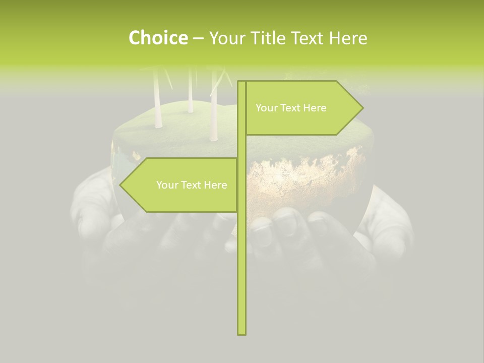 Treat Young Face PowerPoint Template