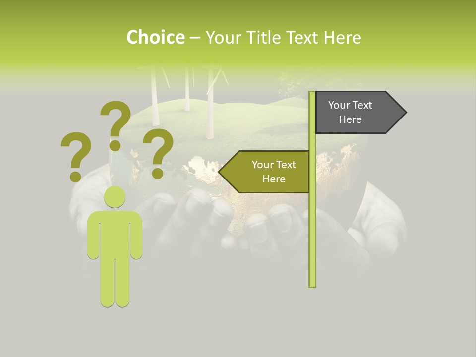 Treat Young Face PowerPoint Template