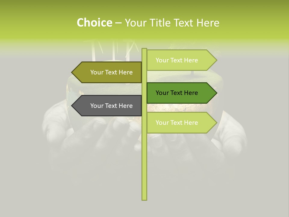 Treat Young Face PowerPoint Template