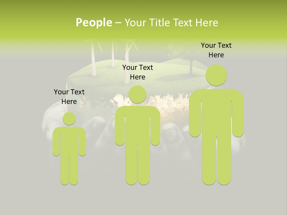 Treat Young Face PowerPoint Template