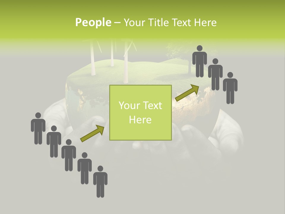 Treat Young Face PowerPoint Template