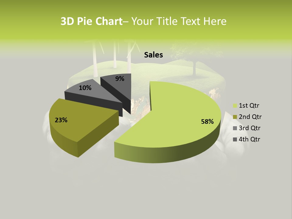 Treat Young Face PowerPoint Template