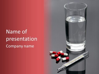 Addiction Red Prevention PowerPoint Template