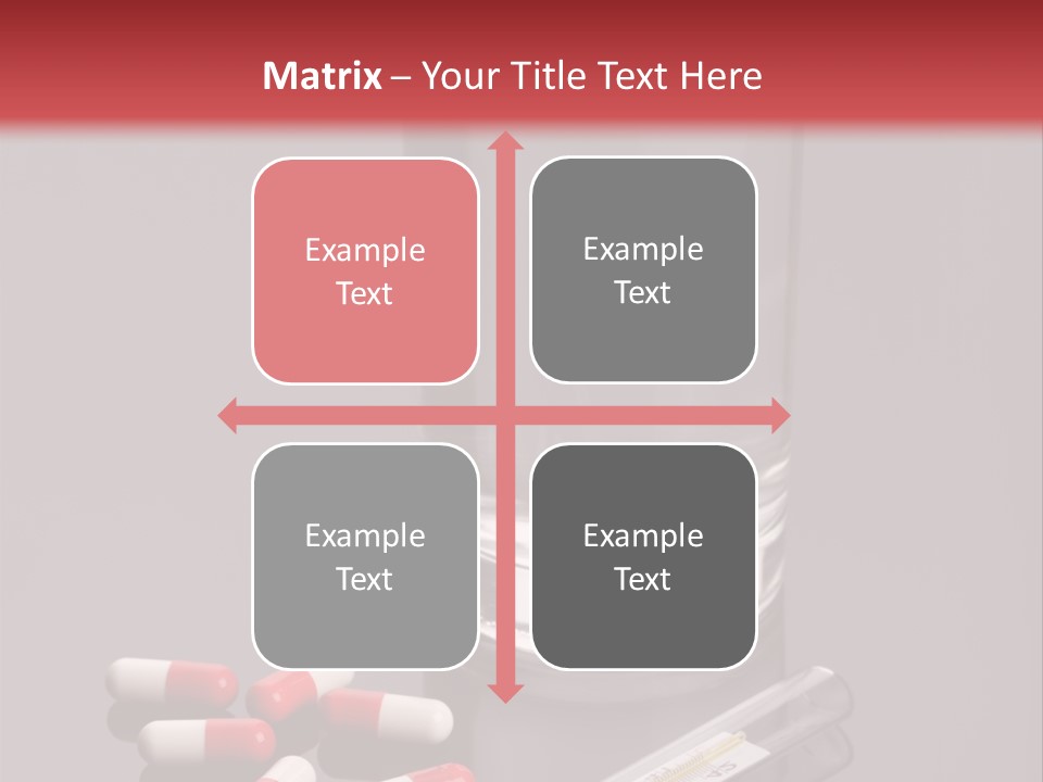 Addiction Red Prevention PowerPoint Template