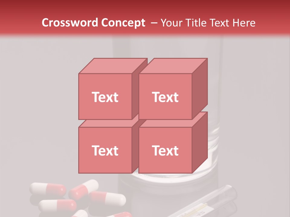 Addiction Red Prevention PowerPoint Template