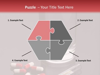 Addiction Red Prevention PowerPoint Template