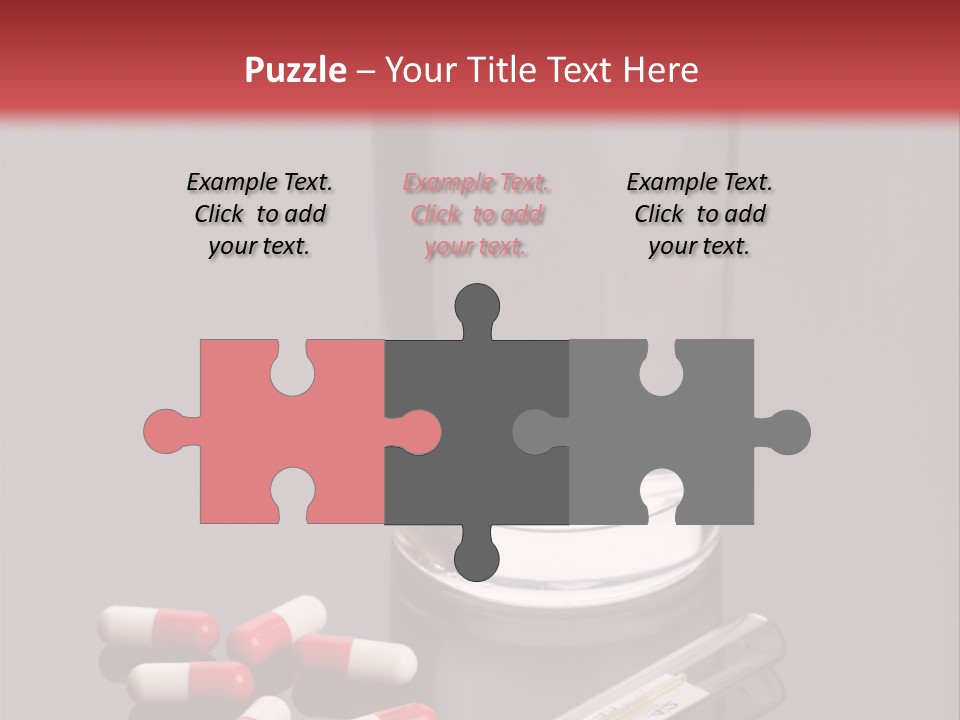 Addiction Red Prevention PowerPoint Template