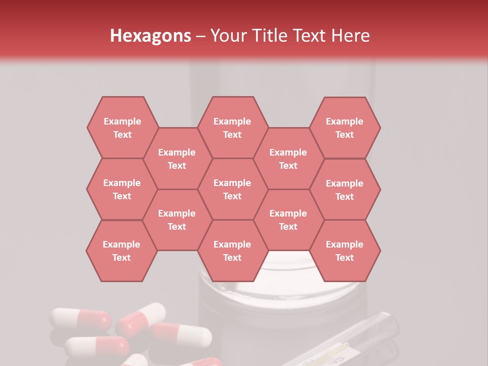 Addiction Red Prevention PowerPoint Template