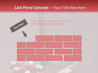 Addiction Red Prevention PowerPoint Template