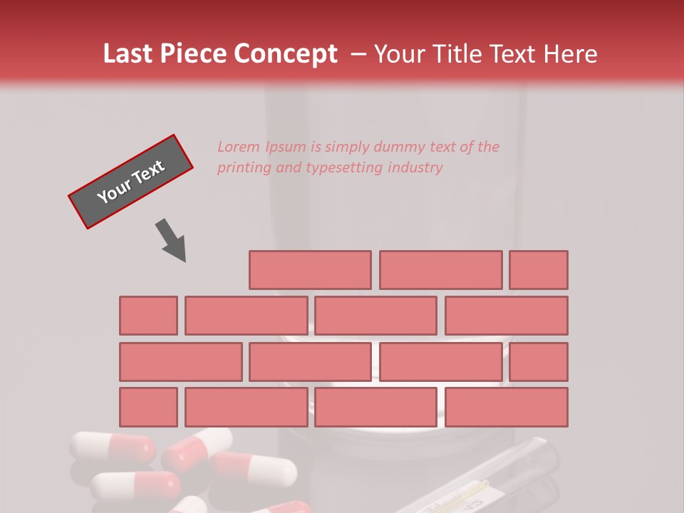 Addiction Red Prevention PowerPoint Template