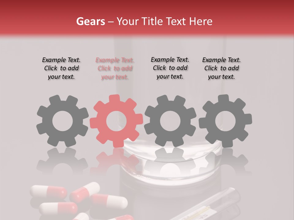 Addiction Red Prevention PowerPoint Template