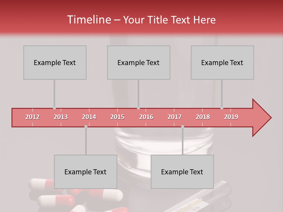 Addiction Red Prevention PowerPoint Template
