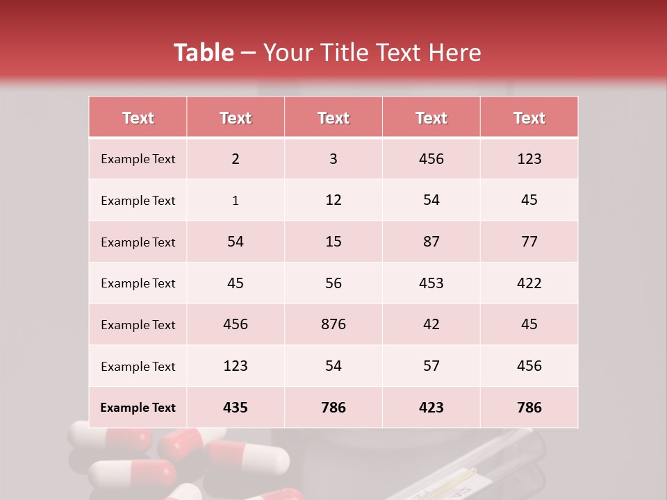 Addiction Red Prevention PowerPoint Template