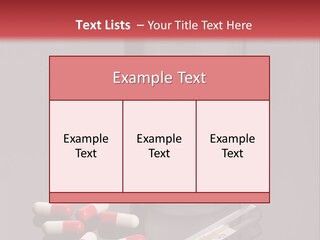 Addiction Red Prevention PowerPoint Template