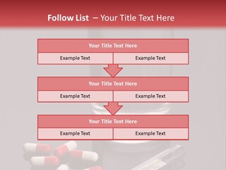 Addiction Red Prevention PowerPoint Template