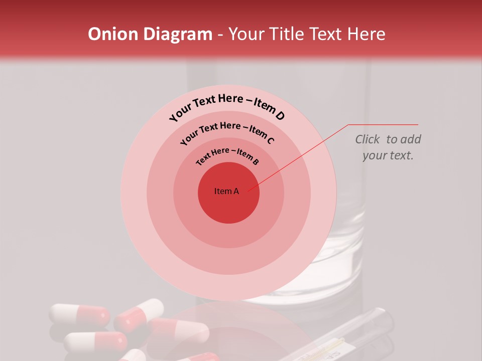 Addiction Red Prevention PowerPoint Template