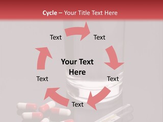 Addiction Red Prevention PowerPoint Template