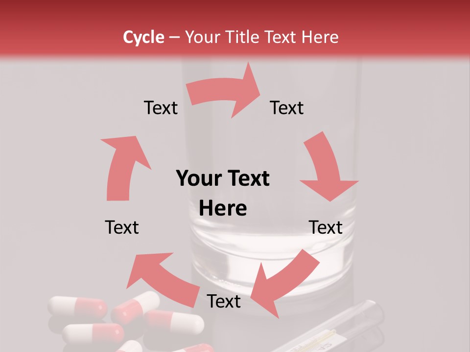 Addiction Red Prevention PowerPoint Template