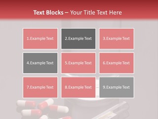Addiction Red Prevention PowerPoint Template