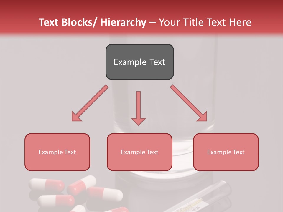 Addiction Red Prevention PowerPoint Template