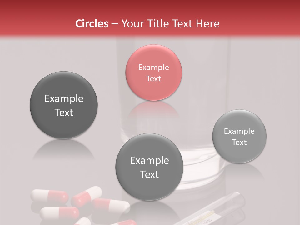 Addiction Red Prevention PowerPoint Template