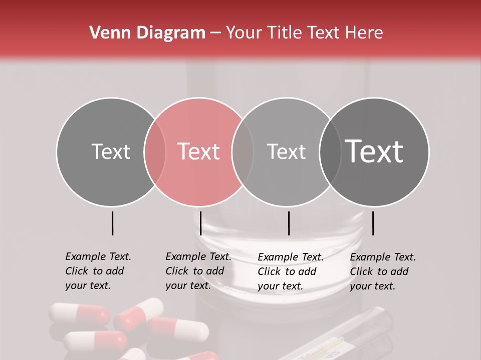 Addiction Red Prevention PowerPoint Template