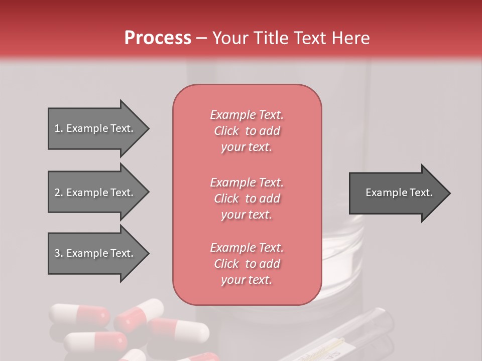 Addiction Red Prevention PowerPoint Template