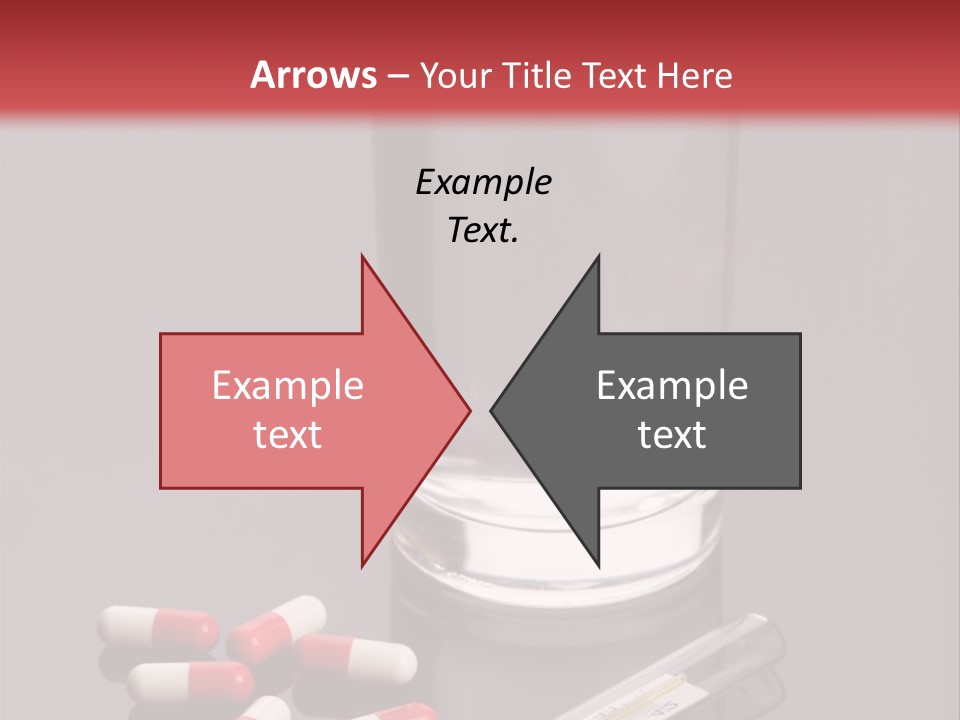 Addiction Red Prevention PowerPoint Template