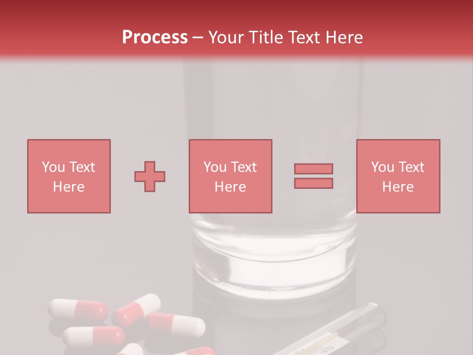 Addiction Red Prevention PowerPoint Template