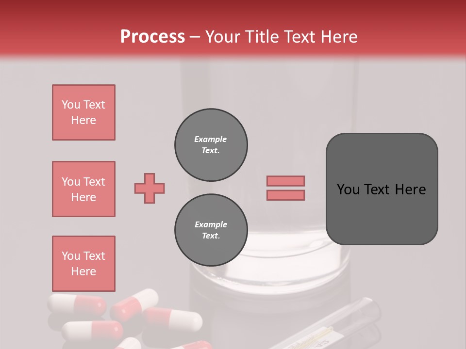 Addiction Red Prevention PowerPoint Template