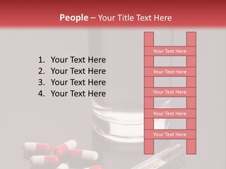 Addiction Red Prevention PowerPoint Template